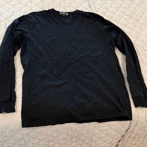 Kith Black Long Sleeve Vintage Tee
